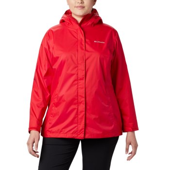 Columbia Ženske Jakne - Arcadia II Plus Size Crvene | YGPI-92346